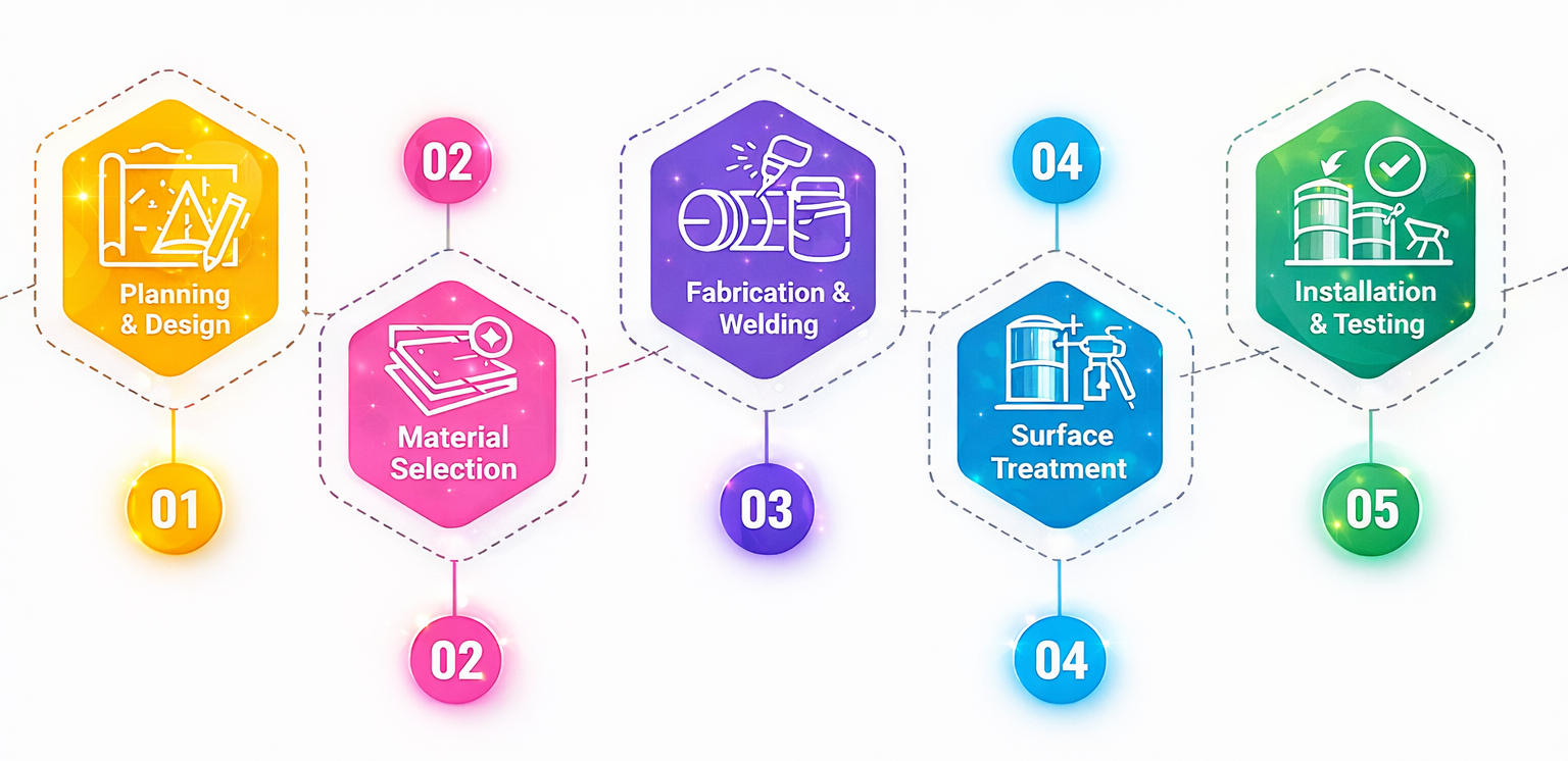 Silo Manufacturing Process